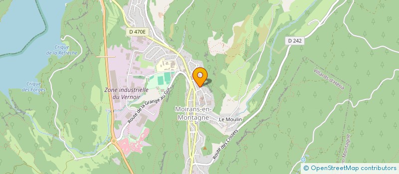 localisation de l'entreprise MADAME LINA MARIA TEIXEIRA  MOIRANS-EN-MONTAGNE