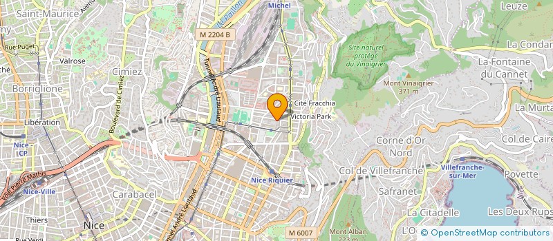 localisation de l'entreprise MADAME LINA MHAMDI à NICE
