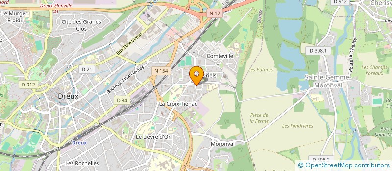 localisation de l'entreprise MADAME LINA MOLADJA KOMAHE à DREUX