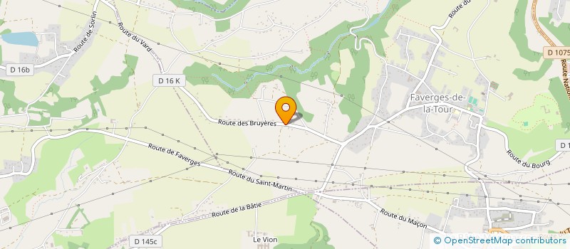 localisation de l'entreprise MADAME LINA MOSIC  FAVERGES-DE-LA-TOUR