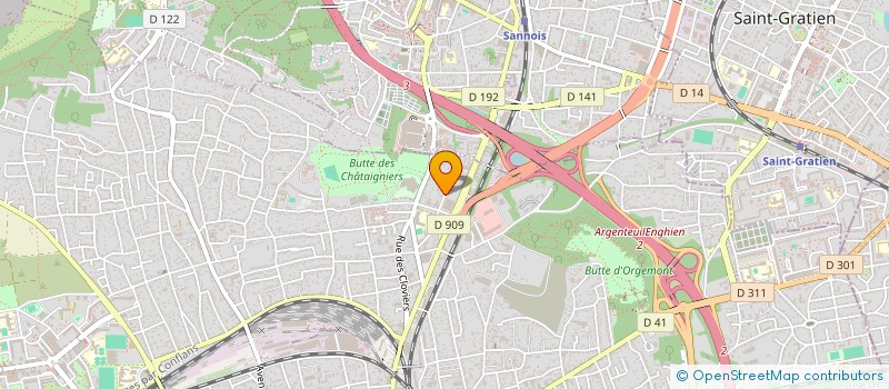 localisation de l'entreprise MADAME LINA NZIF à ARGENTEUIL