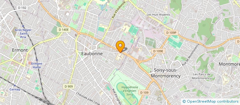 localisation de l'entreprise MADAME LINA PEREIRA DUARTE à EAUBONNE