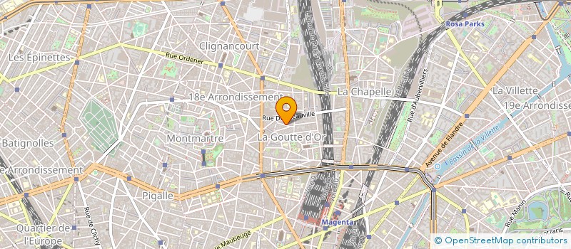 localisation de l'entreprise MADAME LINA PESTANA  PARIS