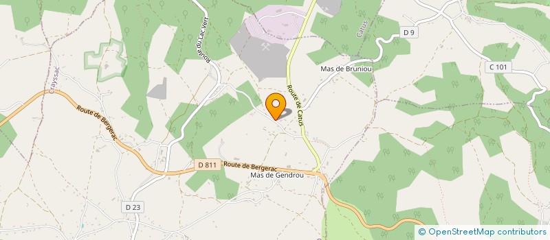 localisation de l'entreprise MADAME LINA PINTO DE SOUSA  CRAYSSAC