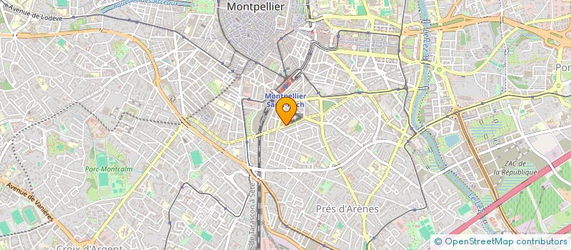 localisation de l'entreprise MADAME LINA SAINZ à MONTPELLIER