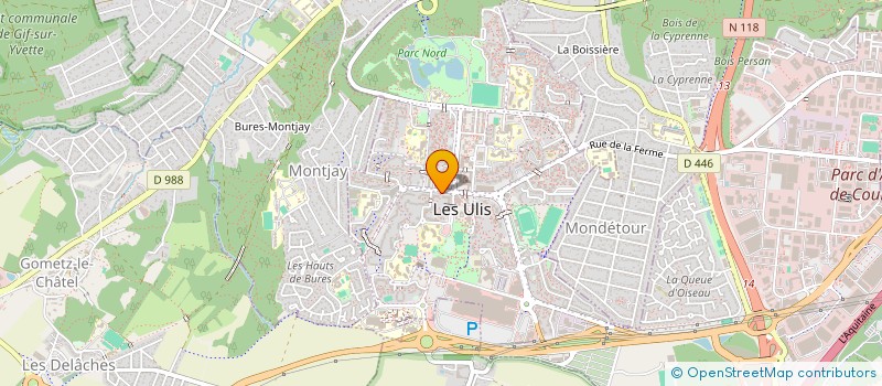 localisation de l'entreprise MADAME LINA SALIM  LES ULIS