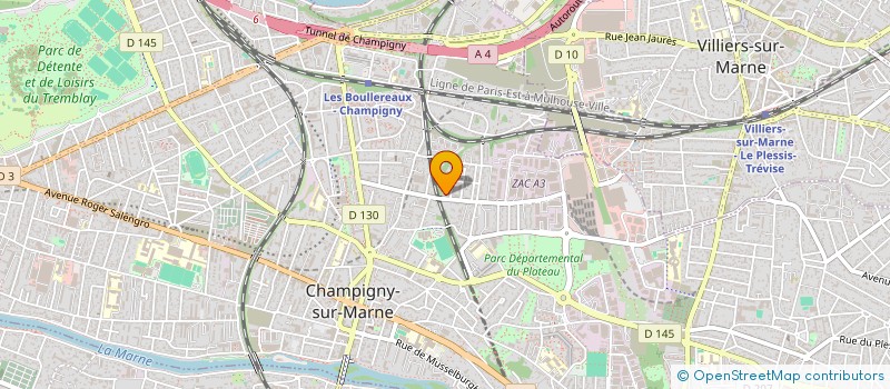 localisation de l'entreprise MADAME LINA SAMHI à CHAMPIGNY-SUR-MARNE