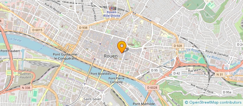 localisation de l'entreprise MADAME LINA SANSON  ROUEN