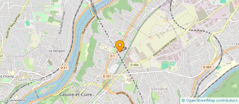 localisation de l'entreprise MADAME LINA SGHAIER  CALUIRE-ET-CUIRE