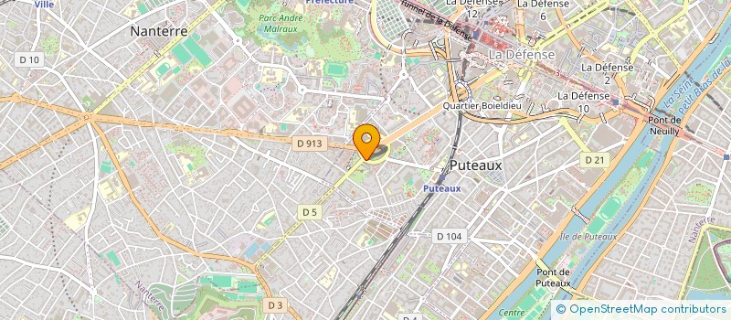 localisation de l'entreprise MADAME LINA SHI  PUTEAUX