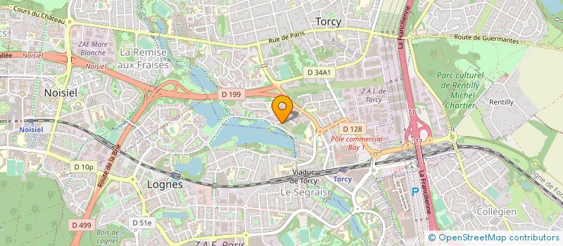 localisation de l'entreprise MADAME LINA SKANDERI  TORCY