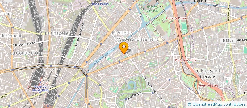 localisation de l'entreprise MADAME LINA SOK  PARIS