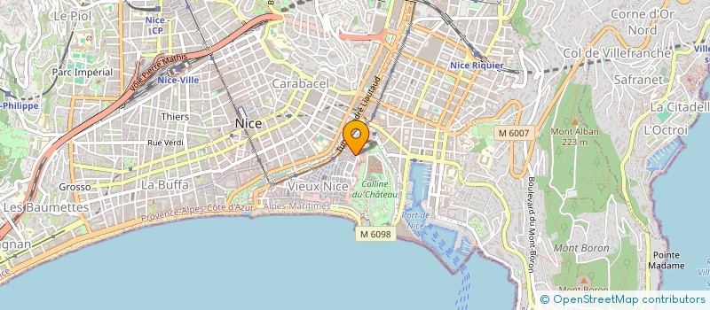 localisation de l'entreprise MADAME LINA SPAGNOLO à NICE