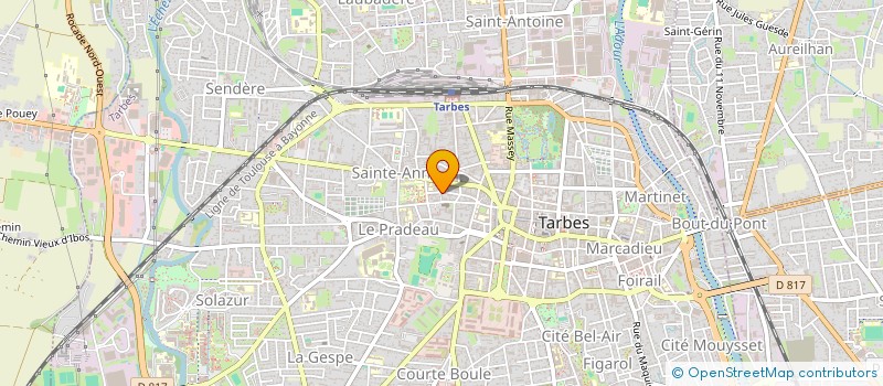 localisation de l'entreprise MADAME LINA SPANIOL  TARBES