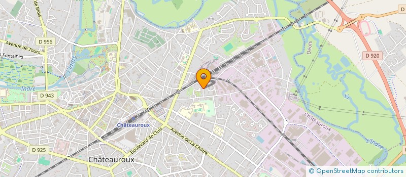 localisation de l'entreprise MADAME LINA TANG à CHATEAUROUX