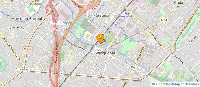 localisation de l'entreprise MADAME LINA TCHALABI à WASQUEHAL
