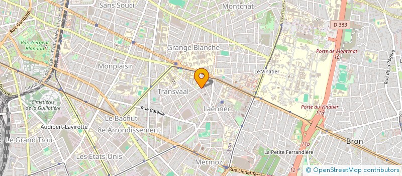 localisation de l'entreprise MADAME LINA TOUABI  LYON