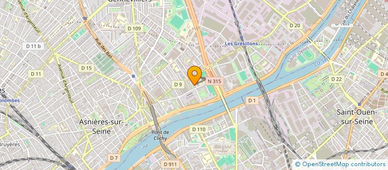 localisation de l'entreprise MADAME LINA VICTOR à ASNIERES-SUR-SEINE