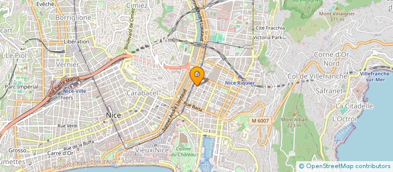 localisation de l'entreprise MADAME LINA WARZAZI à NICE