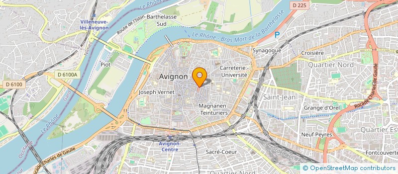 localisation de l'entreprise MADAME LINA ZHENG  AVIGNON