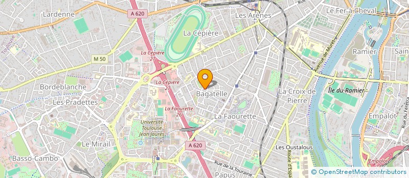 localisation de l'entreprise MADAME LINAH COLAS à TOULOUSE