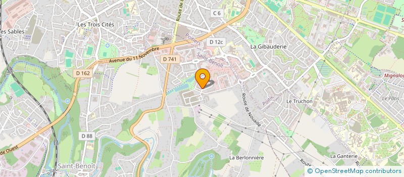 localisation de l'entreprise MADAME LINDA ALI DJAMA  SAINT-BENOIT