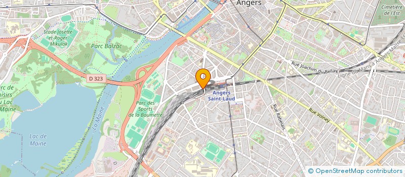 localisation de l'entreprise MADAME LINDA ALI GUEDI BOUH à ANGERS