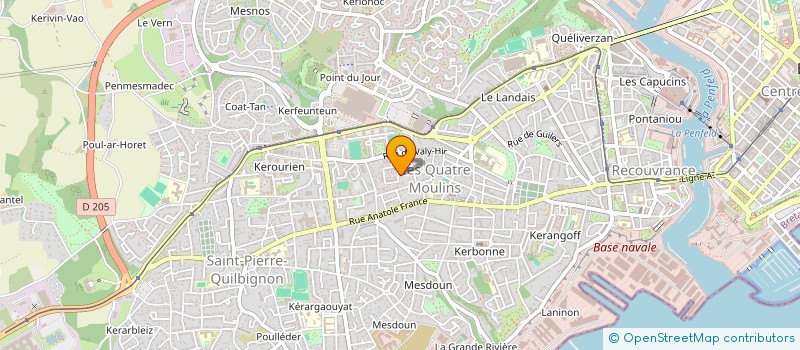 localisation de l'entreprise MADAME LINDA ALLENBACH  BREST