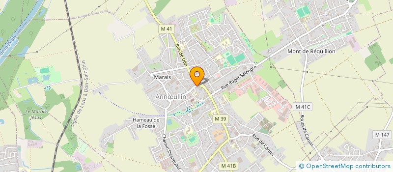 localisation de l'entreprise MADAME LINDA AMBERT  ANNULLIN