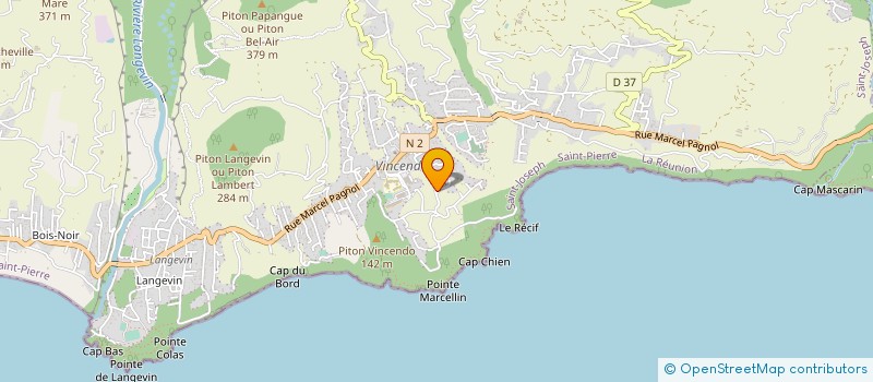 localisation de l'entreprise MADAME LINDA AMILY  SAINT-JOSEPH