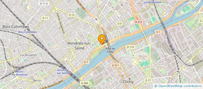 localisation de l'entreprise MADAME LINDA ARIF à ASNIERES-SUR-SEINE