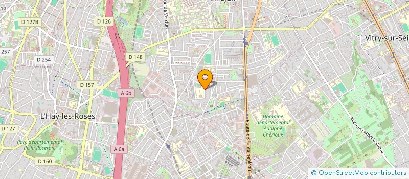 localisation de l'entreprise MADAME LINDA ARSLANE  VILLEJUIF