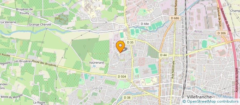 localisation de l'entreprise MADAME LINDA AZIEZ  GLEIZE