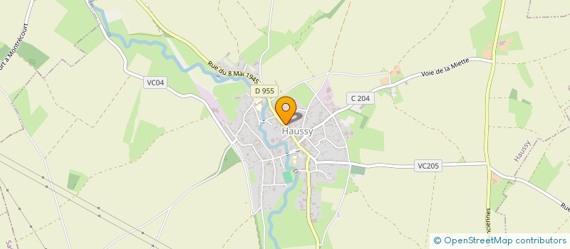 localisation de l'entreprise MADAME LINDA BARBET  HAUSSY