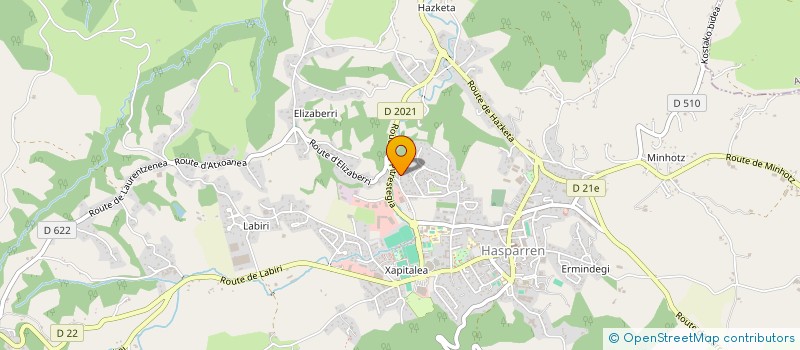 localisation de l'entreprise MADAME LINDA BARNECHE à HASPARREN