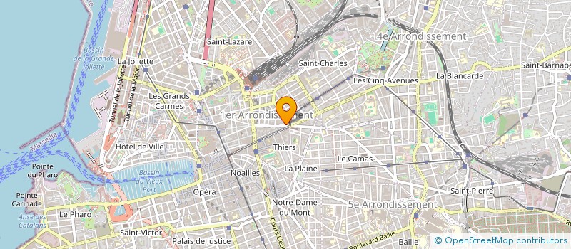 localisation de l'entreprise MADAME LINDA BE DIAF à MARSEILLE