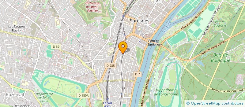 localisation de l'entreprise MADAME LINDA BELHABES à SURESNES