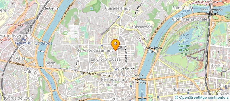 localisation de l'entreprise MADAME LINDA BENAICHA à LYON