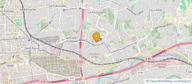 localisation de l'entreprise MADAME LINDA BENKOULA à MARSEILLE