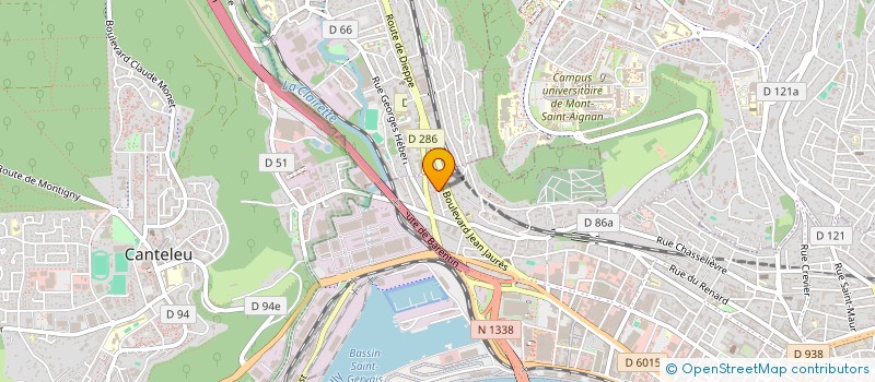 localisation de l'entreprise MADAME LINDA BENSALAHDDINE à ROUEN