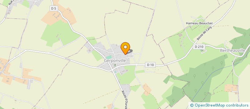 localisation de l'entreprise MADAME LINDA BEUX  GERPONVILLE