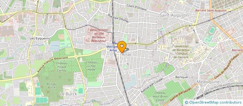 localisation de l'entreprise MADAME LINDA BICHET  ANDERNOS-LES-BAINS