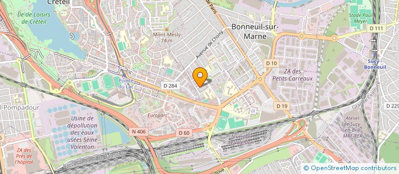 localisation de l'entreprise MADAME LINDA BIRDOUZ à BONNEUIL-SUR-MARNE