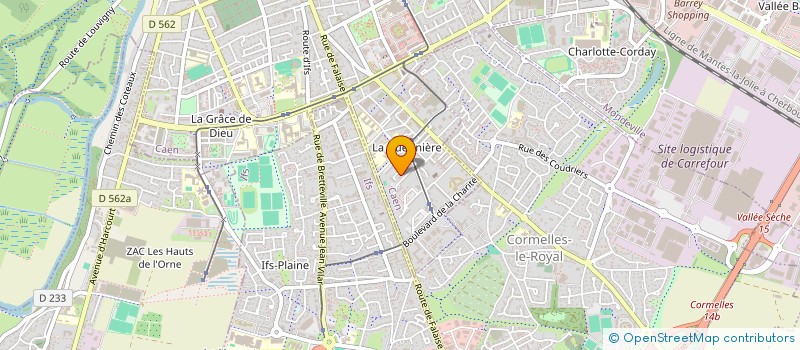 localisation de l'entreprise MADAME LINDA BOUALAKA à CAEN