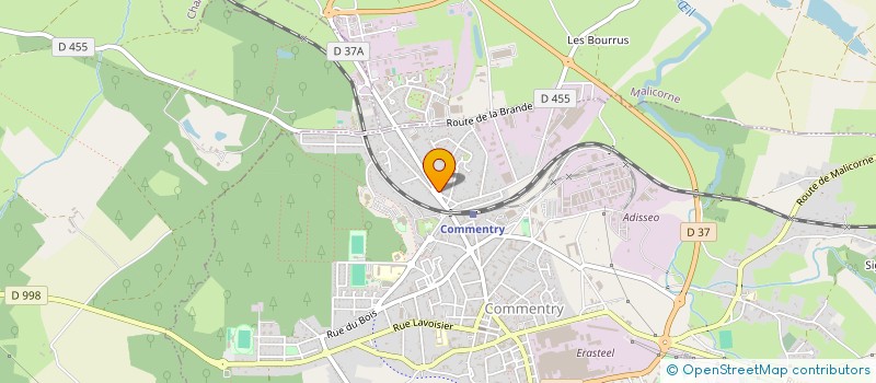 localisation de l'entreprise MADAME LINDA BOUAZZA  COMMENTRY