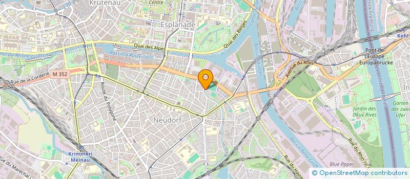 localisation de l'entreprise MADAME LINDA BOUNAAS  STRASBOURG