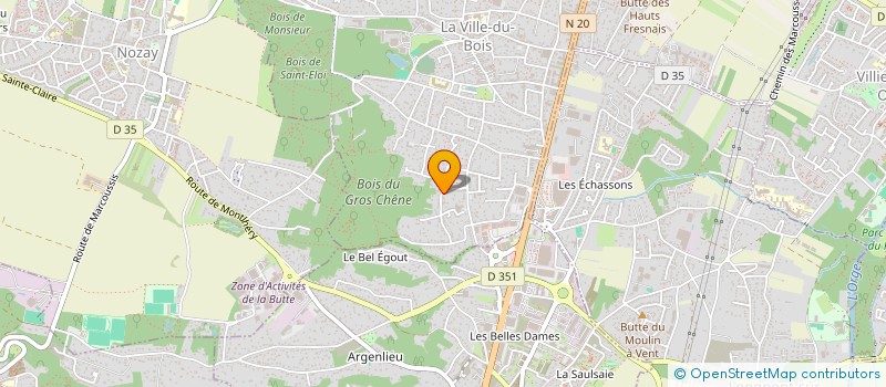 localisation de l'entreprise MADAME LINDA BOURAHLA à LA VILLE-DU-BOIS