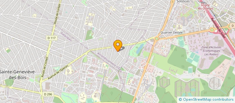 localisation de l'entreprise MADAME LINDA BOUTBOUL  MORSANG-SUR-ORGE