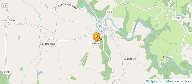 localisation de l'entreprise MADAME LINDA BULLIVANT à JOUAC