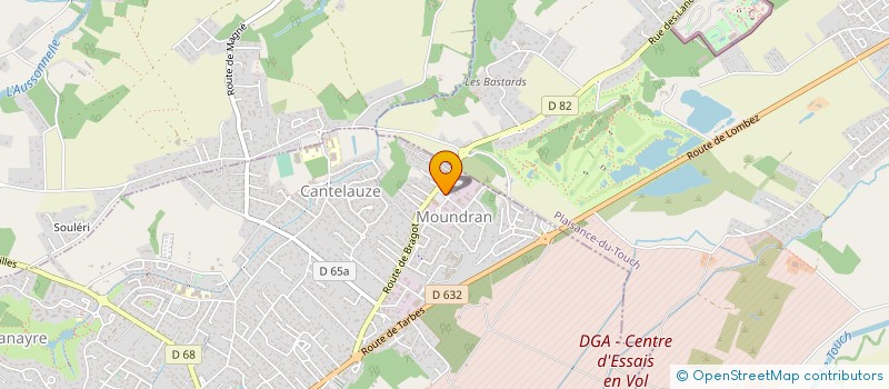 localisation de l'entreprise MADAME LINDA BULOW  FONSORBES